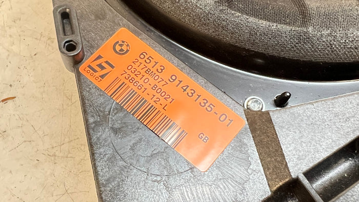 BMW E90 E91 E92 E93 3 Series Left/Driver Side Logic 7 Subwoofer 65139143135