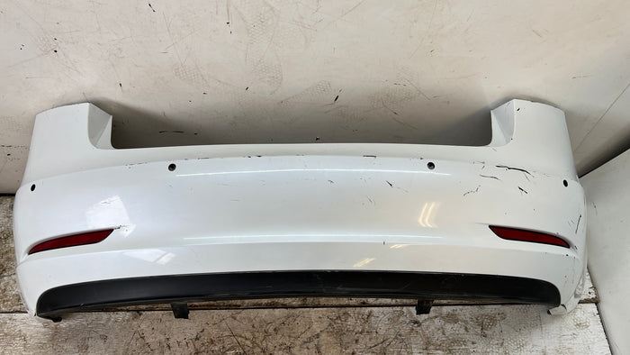 Tesla Model 3 Rear Bumper (Pearl White Multi-Coat) *Scratched* 1916698-S3-A