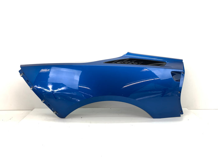 Chevrolet C7 Corvette Stingray Right/Passenger Side Rear Quarter Panel Fender Laguna Blue G7H 23197623