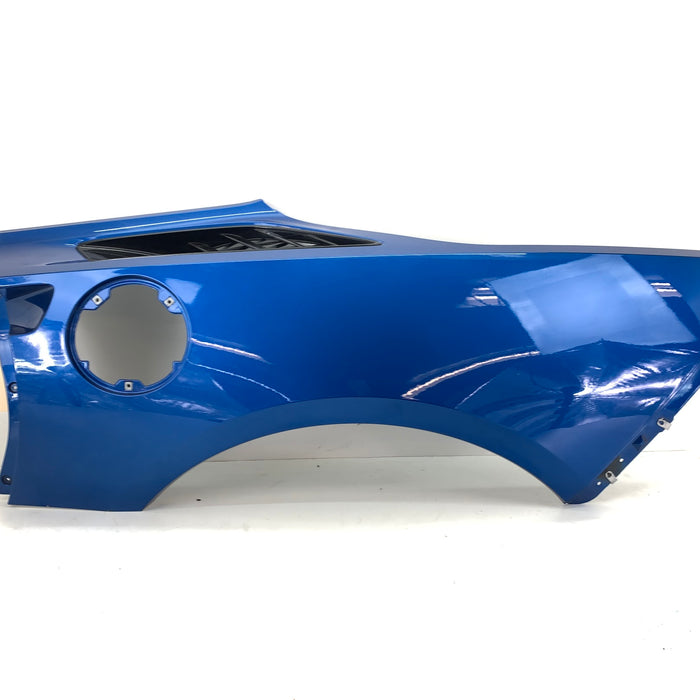 Chevrolet C7 Corvette Stingray Left/Driver Side Rear Quarter Panel Fender Laguna Blue G7H 23197622