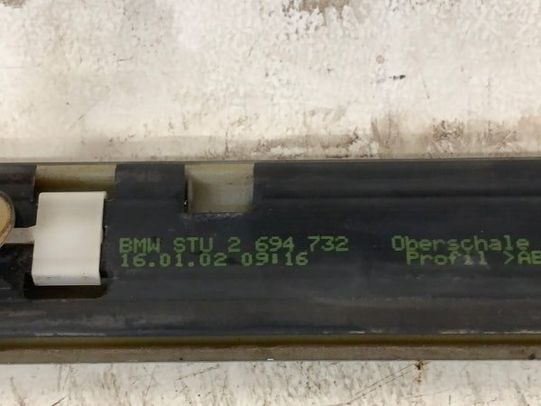 BMW E46 M3 Right/Passenger Side Rear Quarter Panel Molding Trim Black 2 (668) 2694732