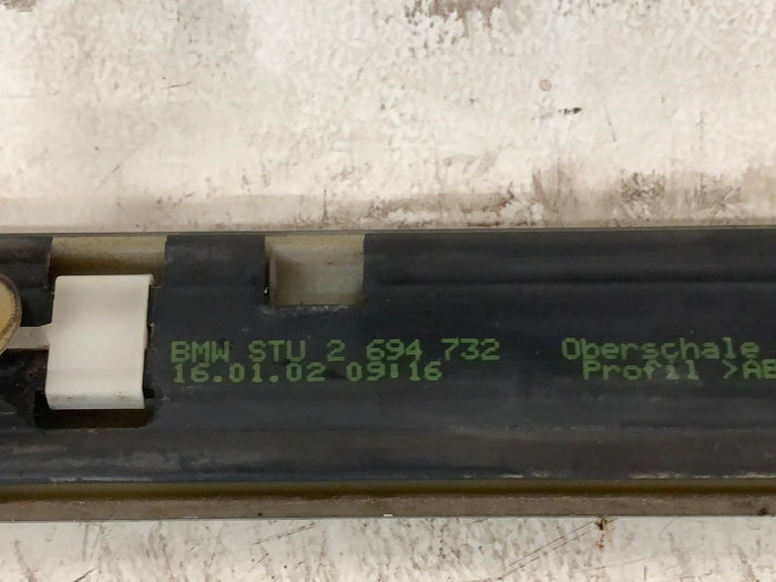 BMW E46 M3 Right/Passenger Side Rear Quarter Panel Molding Trim Black 2 (668) 2694732