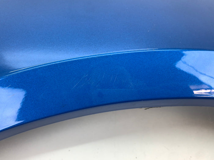 Chevrolet C7 Corvette Stingray Left/Driver Side Rear Quarter Panel Fender Laguna Blue G7H 23197622