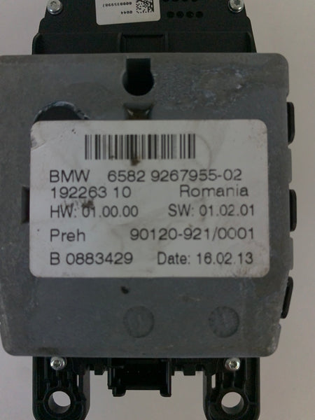 BMW F30 F31 F34 335i 328i 320i iDrive/Navigation Controller 9267955 *DAMAGED*