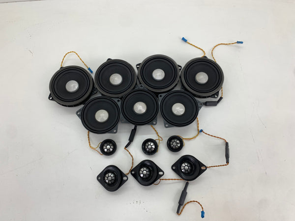 BMW F30 F31 F32 F33 F34 F36 3 & 4 Series Harman Kardon Sound System Speaker & Tweeter Set *DAMAGED*