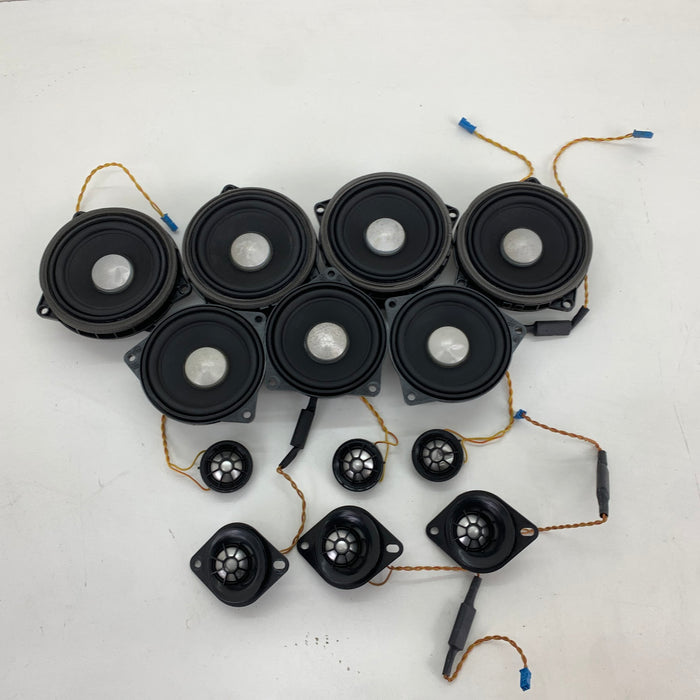 BMW F30 F31 F32 F33 F34 F36 3 & 4 Series Harman Kardon Sound System Speaker & Tweeter Set *DAMAGED*