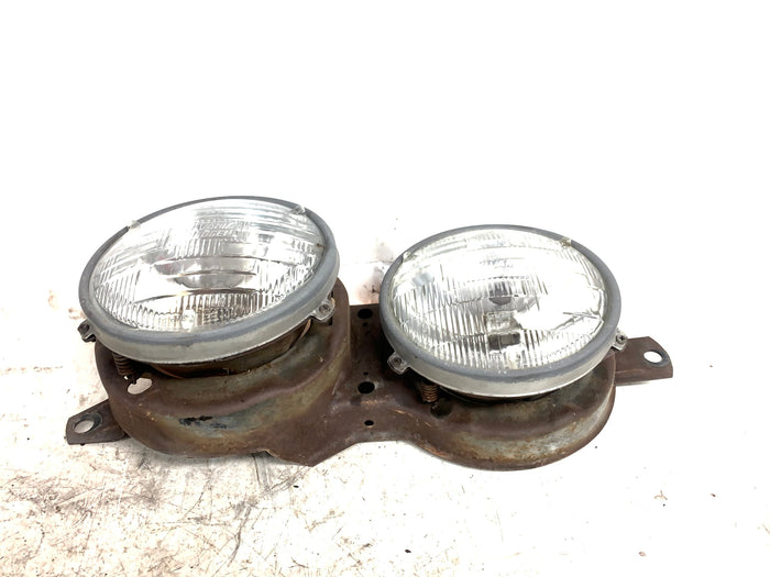 BMW E21 320i 323i 318i Right/Passenger Side Sealed Beam Headlight W/Frame