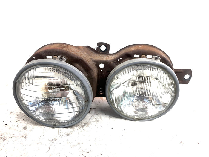 BMW E21 320i 323i 318i Right/Passenger Side Sealed Beam Headlight W/Frame