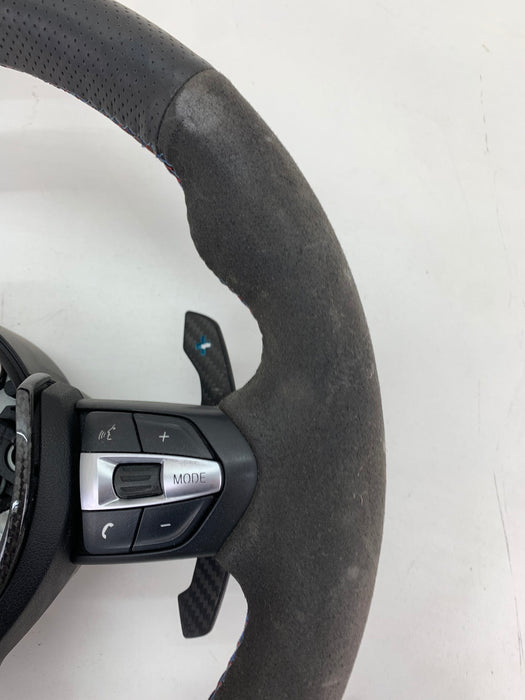 BMW F30 F31 F32 F33 F34 F36 3 & 4 Series M Sport Alcantara Steering Wheel Heated & Paddles 7848638