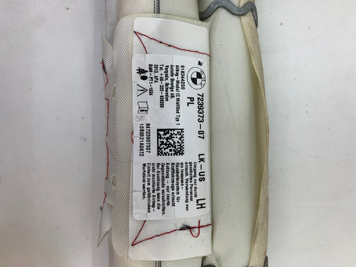 BMW F30 3 Series Left/Driver Side Roof Curtain Airbag 7239373