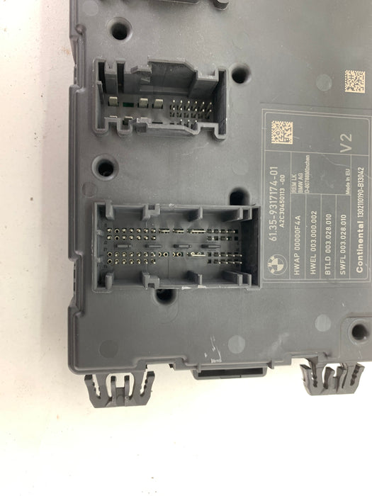 BMW F30 F31 F32 F33 F34 F36 Rear Trunk Body Control Module/BCM 9317174