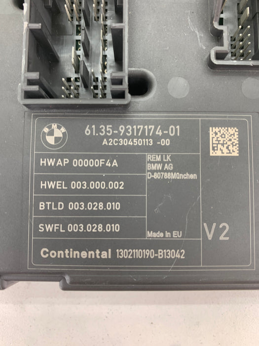 BMW F30 F31 F32 F33 F34 F36 Rear Trunk Body Control Module/BCM 9317174