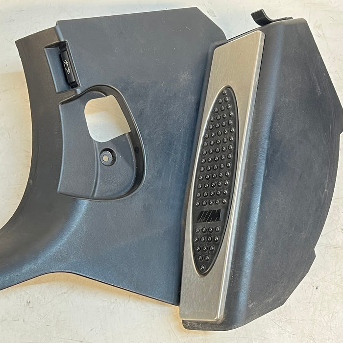 e46 m pedale BMW E46 M3 M Sport ZHP 330ci 328ci 325ci 323ci Foot Rest Dead Pedal Bl – Proper Parts Co