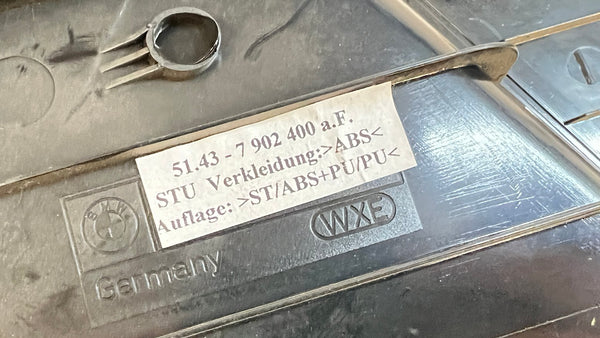 BMW E46 M3 M Sport ZHP 330ci 328ci 325ci 323ci Foot Rest Dead Pedal Black 7902400