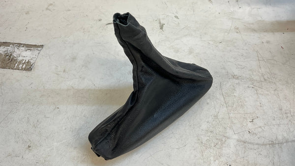 BMW E46 M3 330ci 328ci 325ci 323ci 320i Black Leather Parking Brake Boot 34408227928