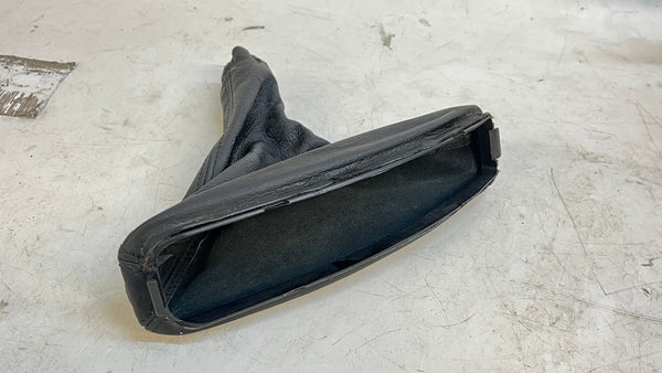 BMW E46 M3 330ci 328ci 325ci 323ci 320i Black Leather Parking Brake Boot 34408227928