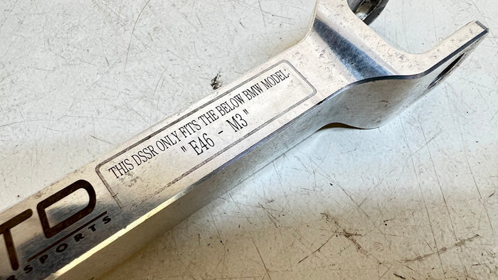 BMW E46 M3 S54 6 Speed Manual RTD Double Shear Selector Rod DSSR Shift Linkage