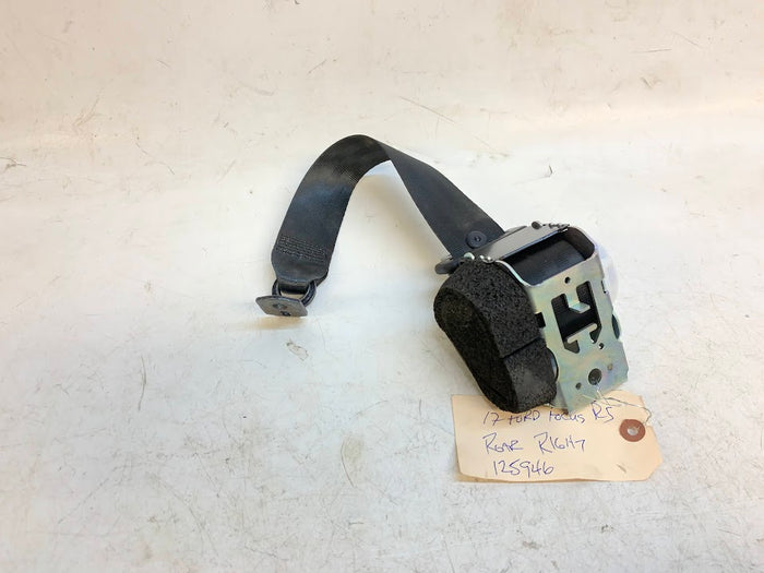 Ford MK3 Focus RS Rear Left/Right Seat Belt G1Ey-611B68-Ab3Ja6