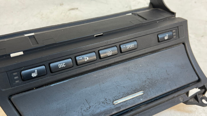 BMW E46 M3 Coupe Driver Control Panel Switch Unit Sport Mode DSC TPMS Heated Seats Ash Tray 6925521
