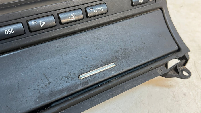 BMW E46 M3 Coupe Driver Control Panel Switch Unit Sport Mode DSC TPMS Heated Seats Ash Tray 6925521