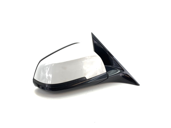 BMW F30 F31 3 Series Right/Passenger Side Shadowline/Gloss Black Mirror Alpine White 3 (300)