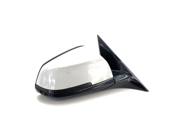 BMW F30 F31 3 Series Right/Passenger Side Shadowline/Gloss Black Mirror Alpine White 3 (300)