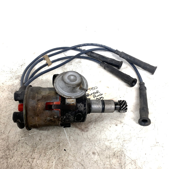 BMW E21 320i Ignition Distributor & Spark Plug Wires