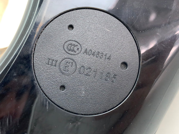 BMW F30 F31 3 Series Left/Driver Side Shadowline/Gloss Black Mirror Alpine White 3 (300)