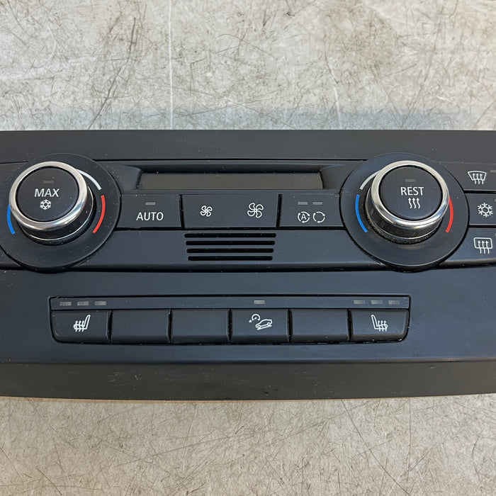 BMW E90 E91 E92 E93 3 Series HVAC Climate Control Panel/Heated Seat/Hill Descent Buttons 9162984