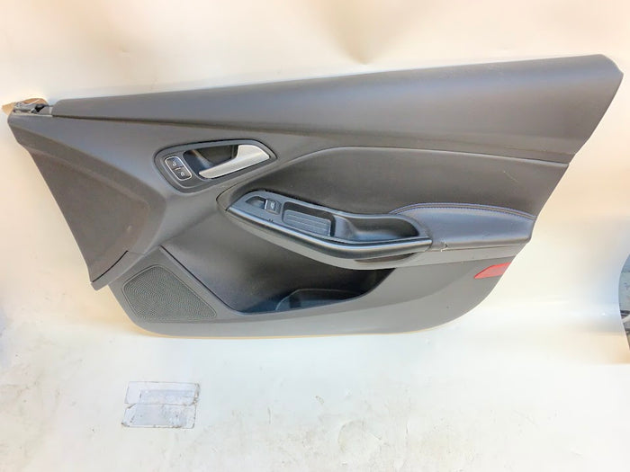 Ford Focus RS Door Card Panels Blue Stitching Set G1EY-A27407-AAW