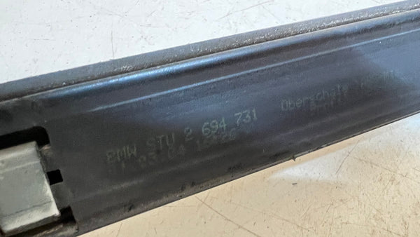 BMW E46 M3 Left/Driver Side Rear Quarter Panel Trim Carbon Black Metallic (416) 2694731 *DAMAGED*