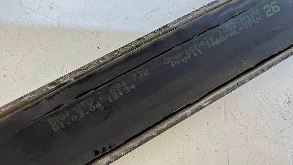 BMW E46 M3 Right/Passenger Side Rear Quarter Panel Trim Carbon Black Metallic (416) 2694732