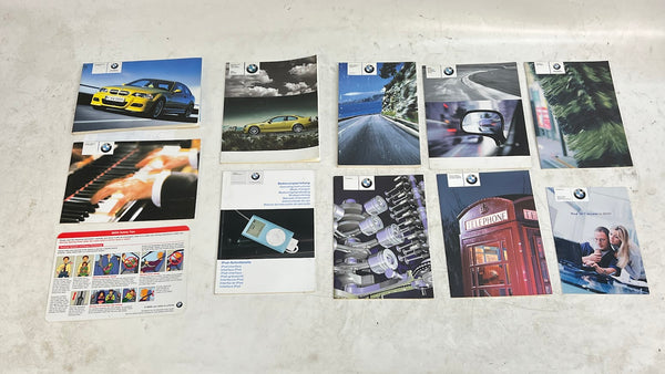BMW E46 M3 Owner's Manuals & Case 1410158142