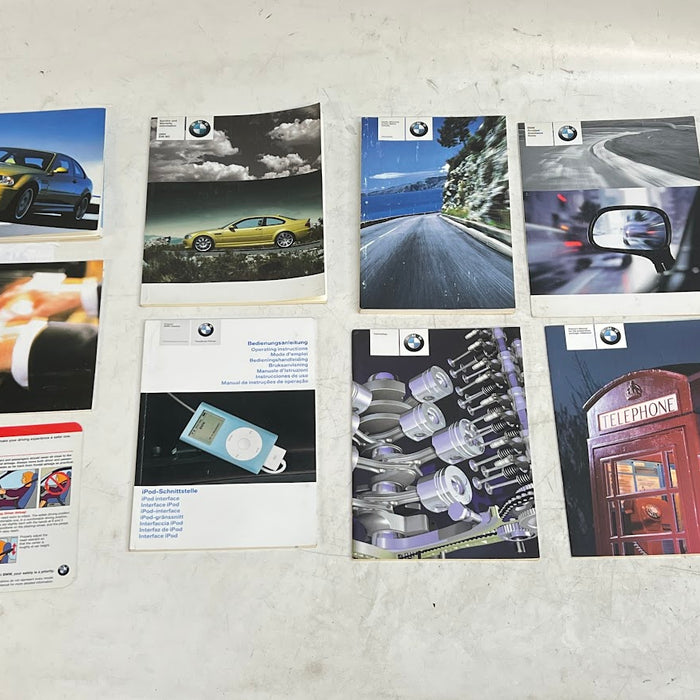 BMW E46 M3 Owner's Manuals & Case 1410158142