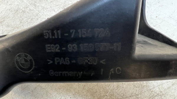BMW E92 E93 335i 328i Pre-LCI Right/Passenger Side Headlight Bracket 7154724