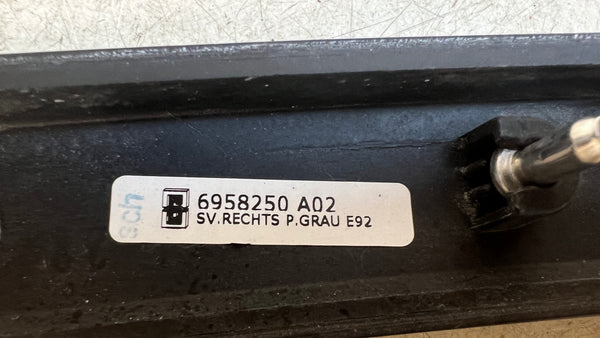 BMW E92 E93 3 Series Right/Passenger Rear Panel Poplar Grain Trim 6958250