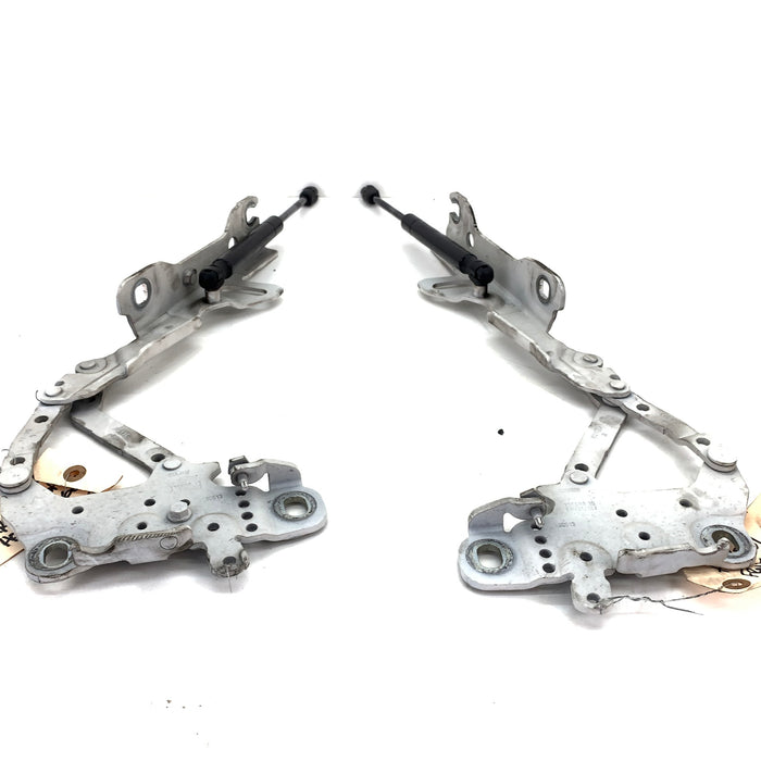 BMW F30 F31 F32 F33 F34 F36 3 & 4 Series Left & Right Hood Hinges Alpine White (300) 7336700/7336699