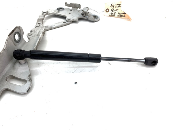 BMW F30 F31 F32 F33 F34 F36 3 & 4 Series Left & Right Hood Hinges Alpine White (300) 7336700/7336699