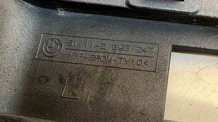 BMW E46 M3 Front Bumper Bracket Support Cover Guard Left 2695247