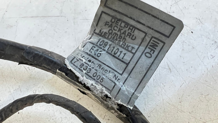 BMW E46 M3 S54 Front Bumper Apron Wiring Harness 7833005