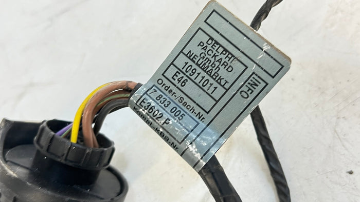 BMW E46 M3 S54 Front Bumper Apron Wiring Harness 7833005