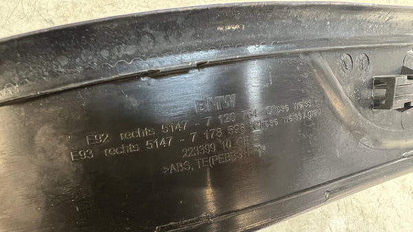 BMW E92 E93 Door Sill Trim Right 7120764
