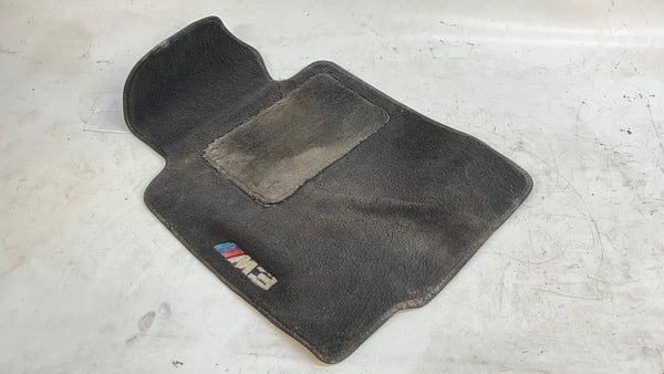 BMW E46 M3 Coupe Convertible Driver Front Carpet Floor Mat Black 82110029231