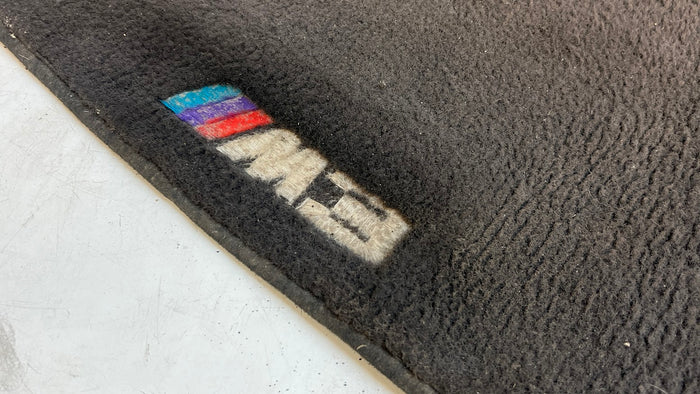 BMW E46 M3 Coupe Convertible Driver Front Carpet Floor Mat Black 82110029231