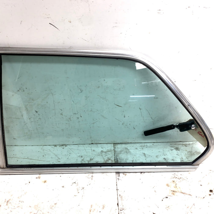 BMW E21 320i 323i 318i Left/Driver Side Rear Pop Out Vent Window Glass