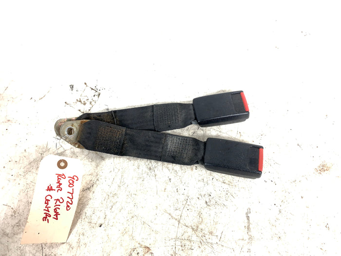 BMW E21 320i 323i 318i Center & Right Rear Seat Belt Buckles