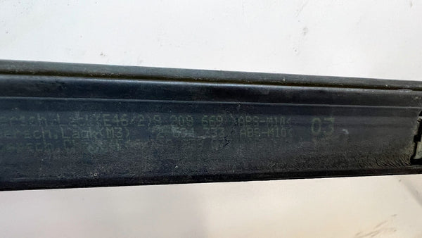 BMW E46 M3 Left Door Trim Molding Carbon Black (416) 51137893681