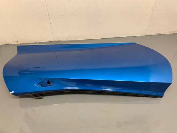 Chevrolet C7 Corvette Right/Passenger Side Door Laguna Blue Tintcoat (G7H) 23462076 *DAMAGED*