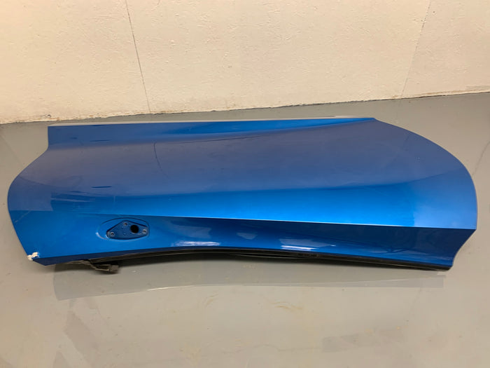 Chevrolet C7 Corvette Right/Passenger Side Door Laguna Blue Tintcoat (G7H) 23462076 *DAMAGED*