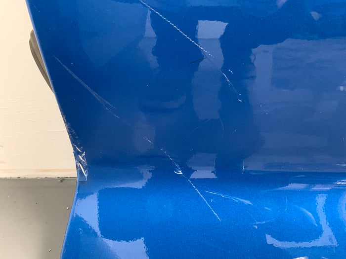 Chevrolet C7 Corvette Left/Driver Side Door Laguna Blue Tintcoat (G7H) 23462077 *DAMAGED*